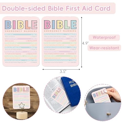 XKDOUS Bible Study Supplies Journaling Kit, Morandi Colored Bible Study Kit Journaling Supplies with 12 Pastel Highlighter and 90 Index Tabs Set, 5 Smooth Pens and More, Christian Gifts for Women thumbnail 2