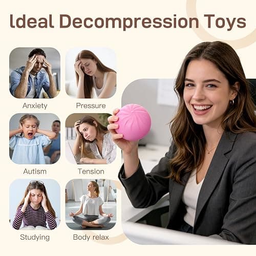 4 Pack Dumpling Squishies Toy Mystery Box, Colorful Dumplings Stress Balls Fidget Sensory Toy, Bun with Food Steamer Stretchy Desk Toys Soft Squeeze Decompression Dough for Adults Kids thumbnail 4