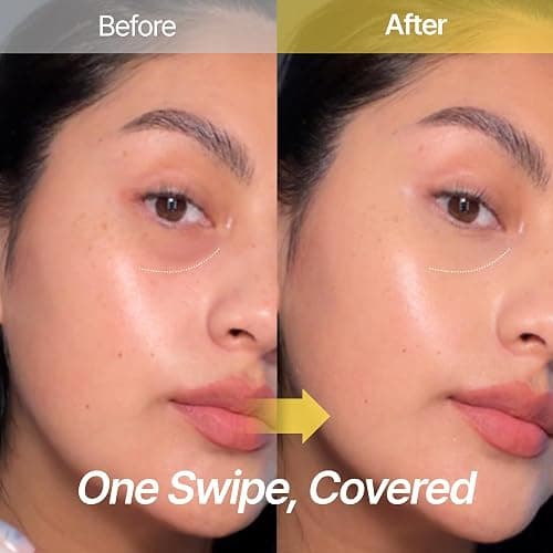 shaishaishai BANANA PDRN Conceal, Hydrating Under Eye 0.52 oz Latte | PDRN & Ectoin, Dark Circle Coverage, 5 Shades, Crease-Proof, Non-Sticky, K-Beauty thumbnail 4