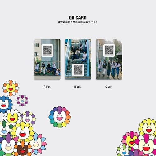 NewJeans Double Single Album [Supernatural] NJ X MURAKAMI (Weverse Random Version) Photocard thumbnail 5