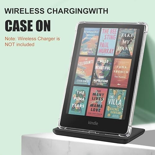 iDLEHANDS Clear Case for 7" All-New Kindle Paperwhite 12th Gen 2024 & Kindle Colorsoft Signature Edition (2024 Release) - Ultra Slim Soft TPU Transparent Cover & Lightweight, Clear thumbnail 5