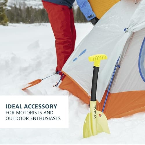 Yukon Charlie's Collapsible Snow Shovel, Lightweight Snow Shovel for Camping, Car, Emergency Kit thumbnail 4