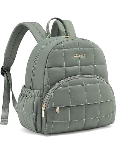 LOVEVOOK Small Backpack Purse for Women, Mini Puffer Backpack with Anti-theft Pocket, Lightweight Quilted Casual Daypack for Daily Work & Travel - Image 1