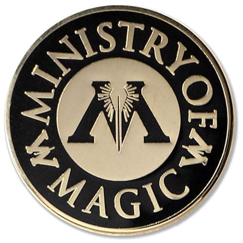 Ata-Boy Harry Potter Ministry of Magic Pin Pins, Enamel pins for backpacks - Gifts & Merchandise - Image 1