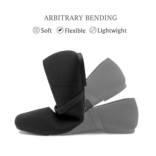Soesyi Knit Flats for Women Square Toe Flats Casual Ballet Flats with Ankle Strap,Mary Jane Shoes Women Comfortable for Dressy Office thumbnail 5