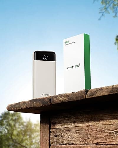 charmast Portable Charger with Built in Cables, Power Bank with Cords Wires, Slim 10000mAh Travel Battery Pack 6 Outputs 3 Inputs 3A Fast Charging for Samsung Google Pixel LG Moto iPhone iPad thumbnail 10