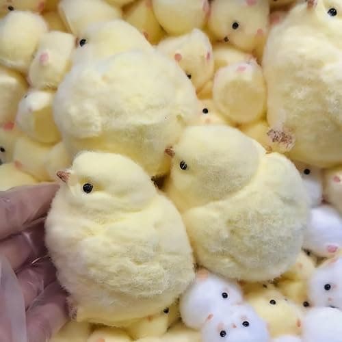 Handmade Chick Squeeze Toys Ultra Soft Squishy Fidget Toys Silicone Squishies Toys for Stress Relief ( Chicken ) (1pcs) thumbnail 3