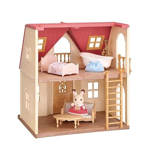 Calico Critters - Red Roof Home - Cozy Cottage - 2026 Edition Dollhouse – Kids Pretend Play House, Miniature Home Playset, Expandable Design, Ages 3+ - Image 1