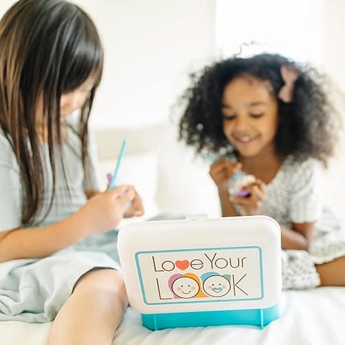 Melissa & Doug Love Your Look Pretend Makeup Kit Play Set – 16 Pieces for Mess-Free Pretend Play (Does NOT Contain Real Cosmetics) thumbnail 2