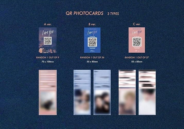 STRAY KIDS I Am You (I Am Version) the Third Mini Album CD+Photobook+3 QR Photocards+(Extra 4 Photocards + 1 Double-Sided Photocard) thumbnail 4