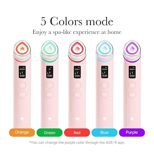 medicube Age-R Booster Pro Pink | 6-IN-1 Real Glass Glow Beauty Massager | Looking Glass Skin | Korean Skin Care thumbnail 4