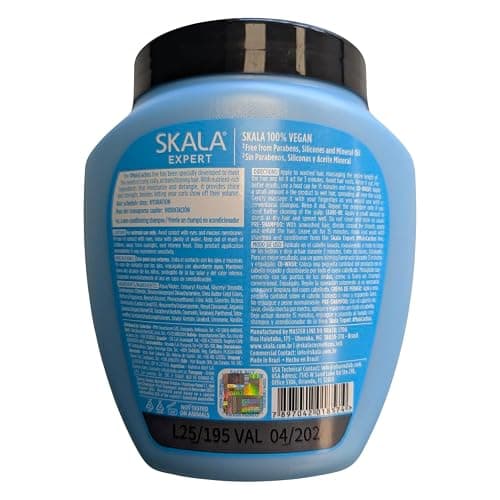 SKALA Mais Cachos Hair Type 3ABC - Eliminate Anti Frizz, For Curly Hair -2 in 1 Conditioning Treatment Cream and Cream To Comb 100% VEGAN 35.2 Oz (1 Pack) thumbnail 3
