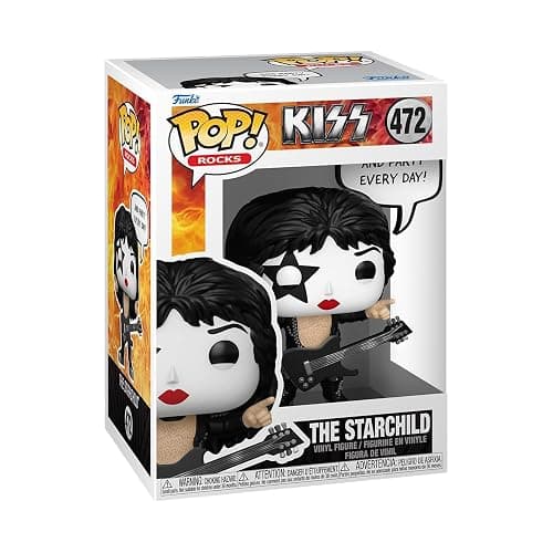 Funko Pop! Sayings: The Starchild - (Rock and Roll All Nite) - KISS - Collectable Vinyl Figure - Gift Idea - Official Merchandise - Toys for Kids & Adults - Music Fans - Model Figure for Collectors - Image 1