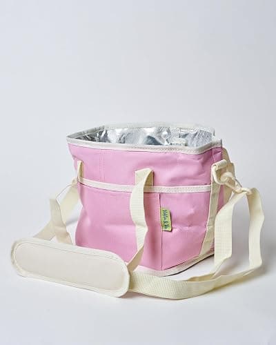 NoNa & Bee 4 Water Bottle Holder with Strap | Family Size 4 Compartment Drink Bag, Multiple Tumbler Carrier Caddy | Adjustable Fits Large & Small Drinks | Hands Free, Won't Tip Over in Car thumbnail 2