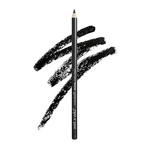 wet n wild Color Icon Kohl Eyeliner Pencil - Rich Hyper-Pigmented Color, Smooth Creamy Application, Long-Wearing Matte Finish Versatility, Cruelty-Free - Baby's Got Black - Image 1