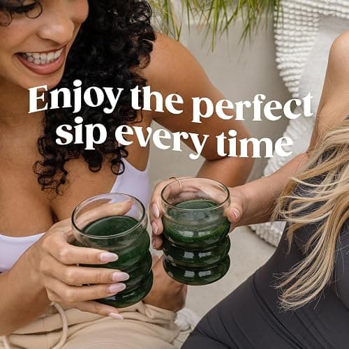 Bloom Nutrition Milk Frother Hand Mixer, Stainless Steel Electric Matcha Whisk, Handheld Mixer for Coffee, Greens, Protein & More, Battery Operated, Easy to Clean & Includes Whisk Stand thumbnail 5
