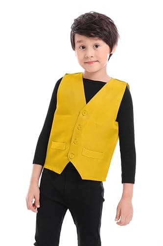 TopTie Kid Vest Volunteer Activity Waistcoat Party Costume Vests thumbnail 2