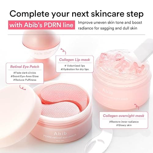 Abib Pink Me Up Pdrn 3 Step Glow Kit | Overnight Firming Jelly Mask, Korean Skincare Set for Glass Skin Routine thumbnail 2