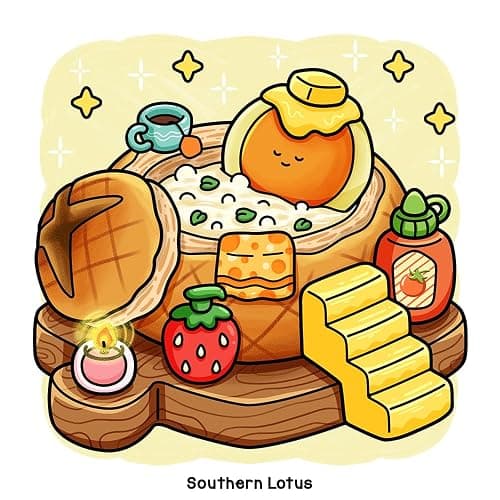 Breakfast Club: Coloring Book for Adults and Teens Featuring Cozy Food and Drinks in Funny Moments and Comfy Times for Relaxation (Cute & Easy Coloring) thumbnail 4