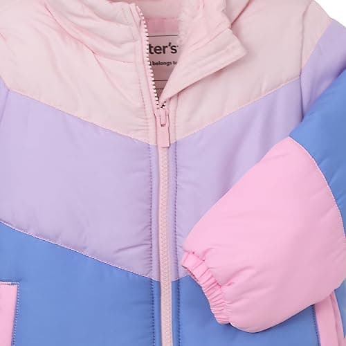 Carter's girls Snowbows 2-piece Snow Set Winter Jacket and Snow Bib thumbnail 7