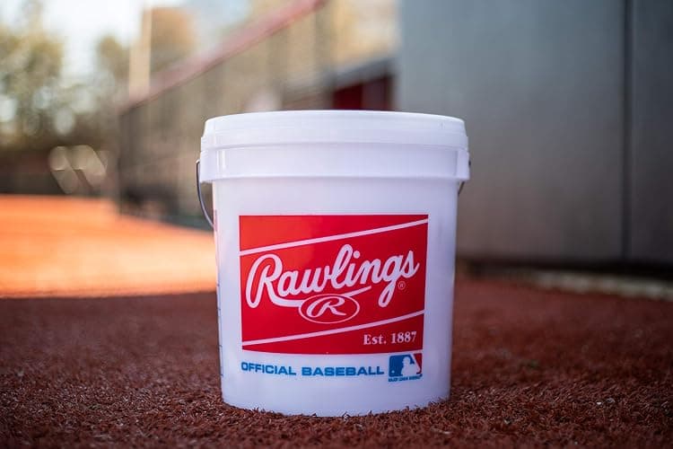 Rawlings | Official League Recreational Use Practice Baseballs | Youth/8U | OLB3 | Bucket | 24 Count thumbnail 4