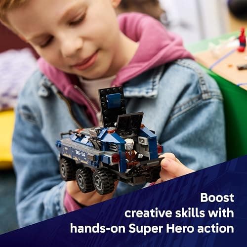 LEGO Marvel Spider-Man Prison Transport Chase - Super Hero Building Toy for Boys & Girls, Ages 8+ - Includes 4 Minifigures - Spider-Man Toy for Fans - Gift for Birthdays - 76349 thumbnail 4