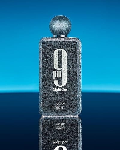 Afnan 9 PM Night Out Unisex Extrait de Parfum, 3.4 Fl. Oz thumbnail 4