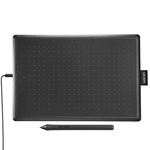 One by Wacom Drawing Tablet, Medium 10.9" x 7.4" Compact Graphics Tablet, Student Beginner Creative Pen Digital Drawing Pad for Chromebook, Mac, Windows - Image 1