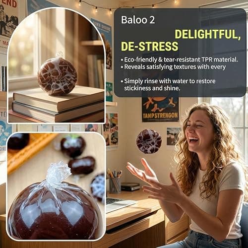 Wax Cracking Squishies,Cracking Wax Ball Squishies | Soft Chocolate moldable Stress Balls with Crackable Texture, Slow Rising Sensory Balls for Adults thumbnail 9