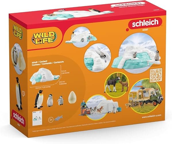 SCHLEICH 42661 Penguin Family Fun, from 3 years, WILD LIFE - Playset, 14 pieces thumbnail 11