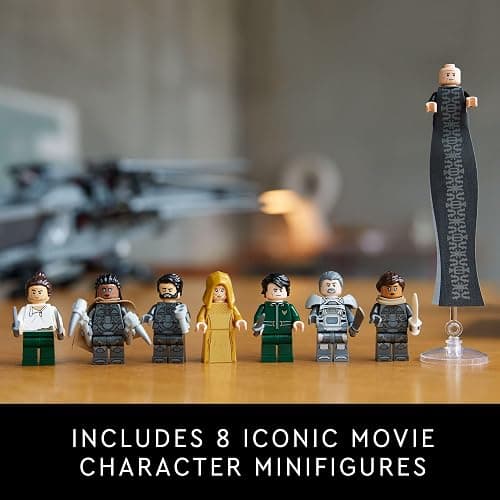 LEGO Icons Dune Atreides Royal Ornithopter 10327, Collectible Dune Inspired Model for Build and Display, Adult Gift Idea for Sci-Fi Movie Fans, 8 Dune Minifigures thumbnail 5