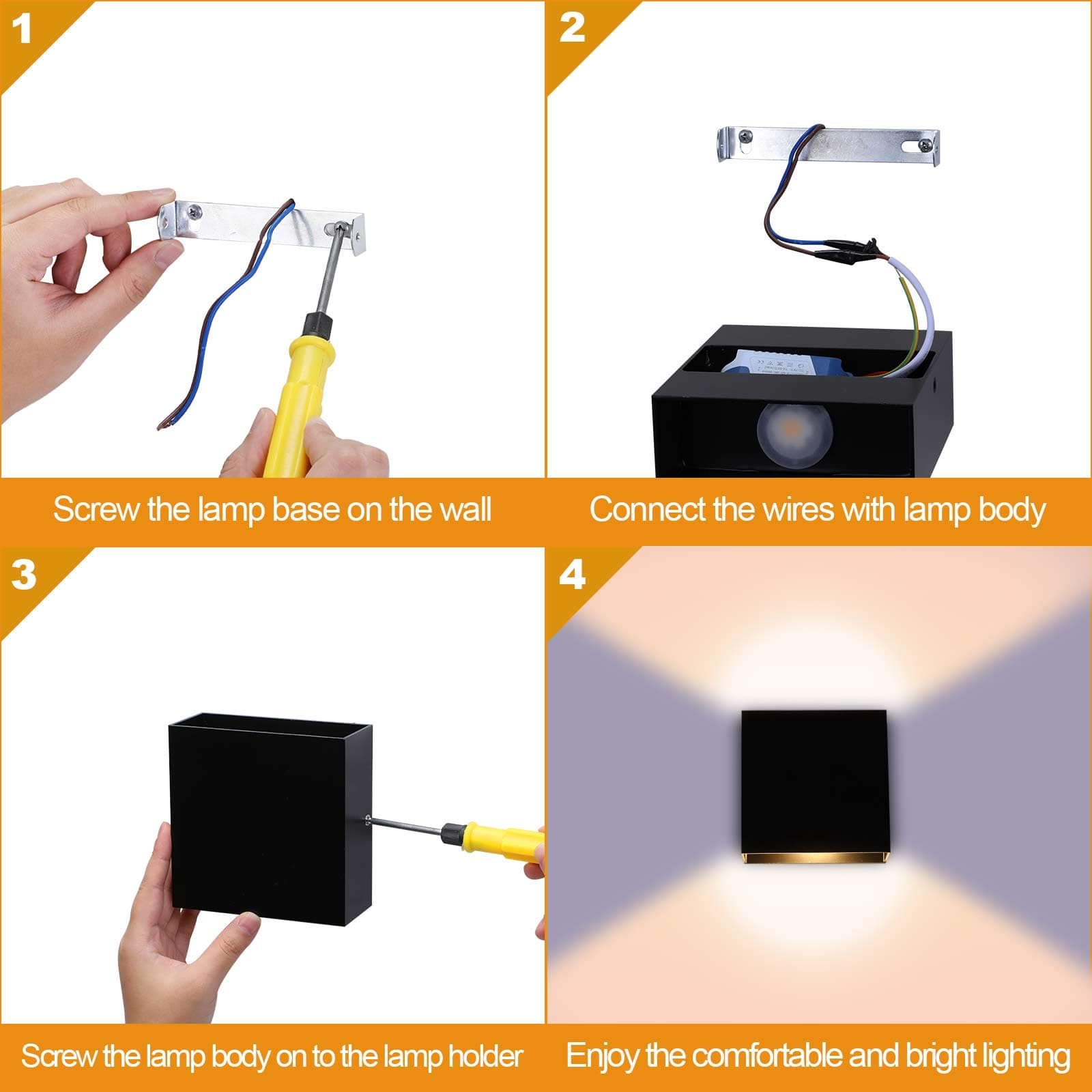 cute wall lights 💡 thumbnail 7