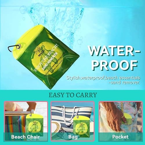 Beach Sand Remover Sand Eraser Wipe Mitt Family Kids Women 2024 Summer Vacation Essentials European Mexico Costa Rica Bahamas Trip Must Haves Hawaii Honeymoon Accessories Alaska Cruise Ship Gear 1Pcs thumbnail 5