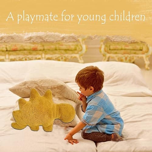 3 Packs Dino Nugget Pillow Plush, 18 inches Dinosaur Chicken Nugget Pillow Stuffed Animal Plush Toy, Dino Nugget Dinosaur Party Decoration Birthday Christmas Valentines Day Gift for Kids Boys Girls thumbnail 6