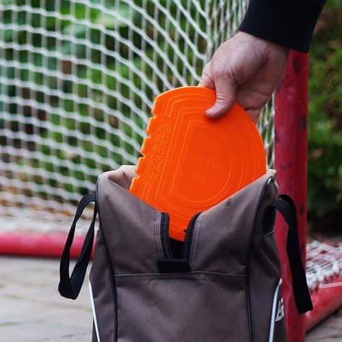 Top Shelf Targets 4 Pack Magnetic Hockey & Lacrosse Goal Targets - 8-Inch Orange thumbnail 8