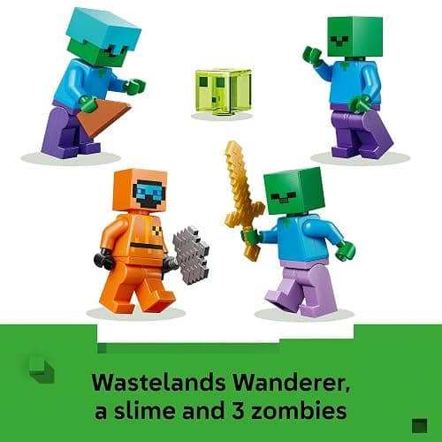 LEGO Minecraft Zombie Dungeon Building & Pretend Play Toy for Boys & Girls - Video Game Playset & Toy Figures for Kids, Ages 8+ - W/Wandering Wastelands Minifigure - Gift Idea for Birthdays - 21587 thumbnail 5