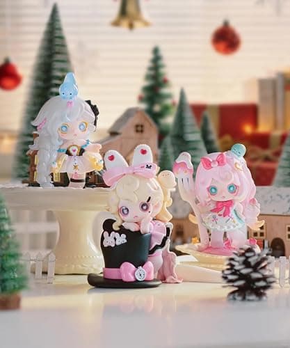 CALEMBOU Anime Blind Box, Cute Keeno Miracle Feast Series Chibi PVC Figure, Decorative Desktop Ornament for Display, Collectible Anime Figure for Birthday Christmas, Random 1 Box thumbnail 4