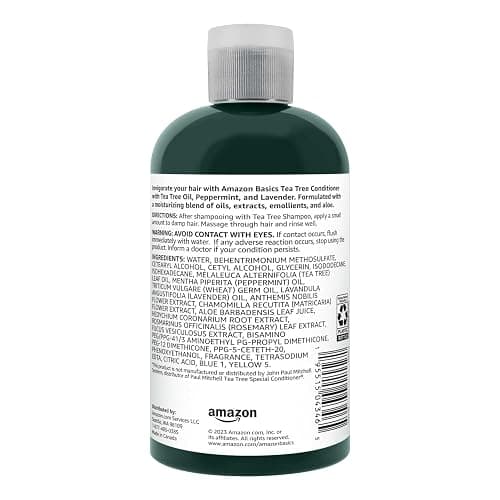 Amazon Basics Tea Tree Conditioner, 10.14 Fl Oz, Pack of 1 thumbnail 2