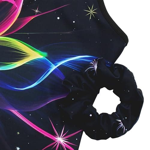 MODAFANS Gymnastics Leotards for Girls With Shorts Tumbling Dance Clasp Back Activewear thumbnail 5