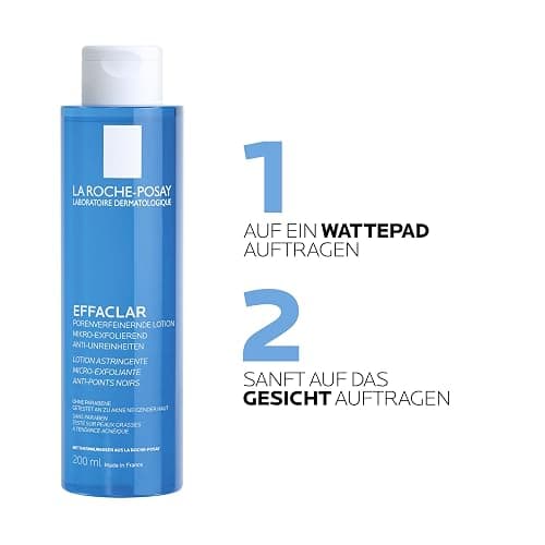 La Roche Posay Effaclar, Lozione Astringente, Per Pelli Grasse e a Tendenza Acneica, Azione Lenitiva, Minimizza i Pori, Arricchita con Acido Salicilico e Acqua Termale, 200 ml thumbnail 5