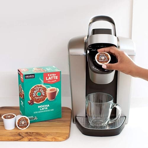 The Original Donut Shop Mocha One-Step Latte, Single Serve Coffee K-Cup Pod, Flavored Coffee, 20 Count thumbnail 8