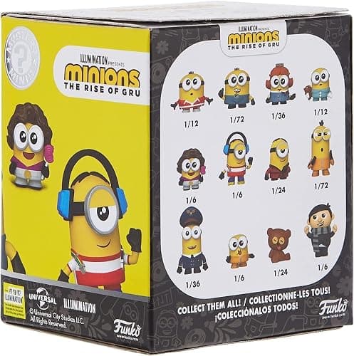 Funko Mystery Minis: Minions - The Rise of Gru - Blind Box | Official Merch - Surprise Blind Box Mini Vinyl Figurine - Collectable Mystery Gift for Fans and Collectors thumbnail 2