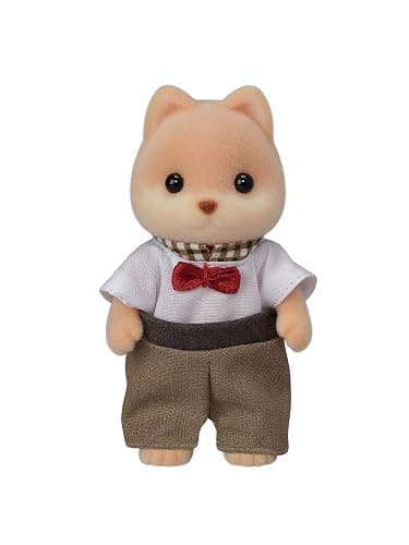 Sylvanian Families Epoch Doll (Caramel Dog Family) FS-35 ST Mark Certified, for Ages 3 and Up, Toy, Dollhouse Sylvanian Families, Epoch, Inc thumbnail 4