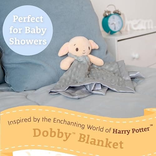 Kids Preferred Harry Potter 12 Inch Dobby Baby Lovey Security Blanket Snuggle Toy Stuffed Animal for Newborn Infants and Babies thumbnail 3
