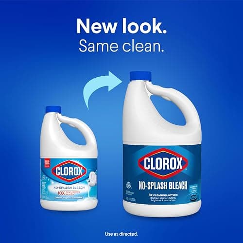 Clorox No Splash Bleach, 117 Fluid Ounces (Package May Vary) thumbnail 2