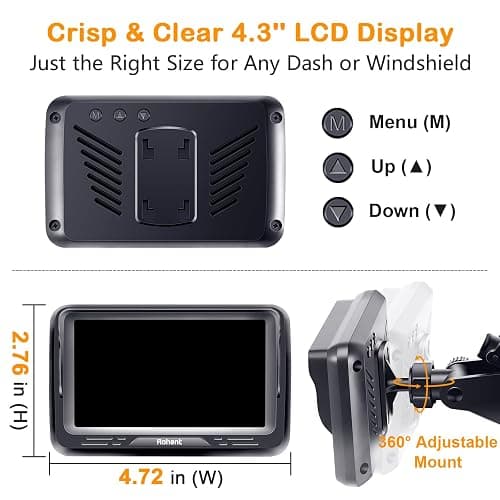 Baby Car Camera HD 1080P for Backseat: USB Plug and Play Easy to Install - Carseat Camera Rear Facing Infant Crystal Night Vision - Wide View Angle Car Baby Monitor for Newborn Toddler thumbnail 2