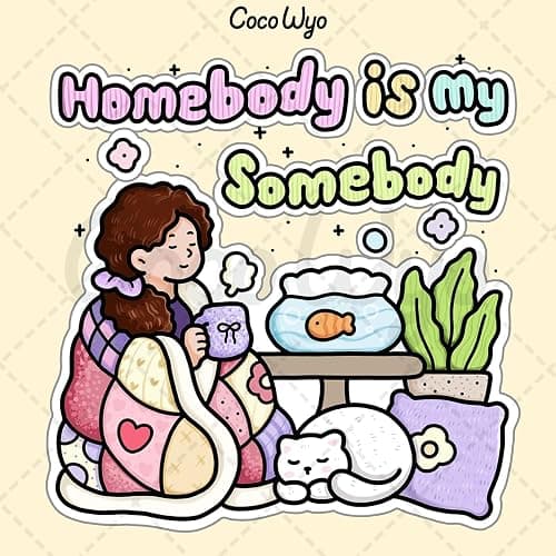 Self-Care: Relaxing Coloring Book for Girls and Adults with Cute and Easy Illustrations thumbnail 3