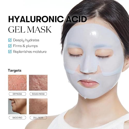 VT COSMETICS Hydrop Reedle Shot 100hl 2-Step Hydrogel Mask(34.5gx4ea), Intensive Hydrating, Exosome Hyaluronic Acid, Dewy & Glass Skin, Overnight Melting Mask, Korean Facial Mask thumbnail 2