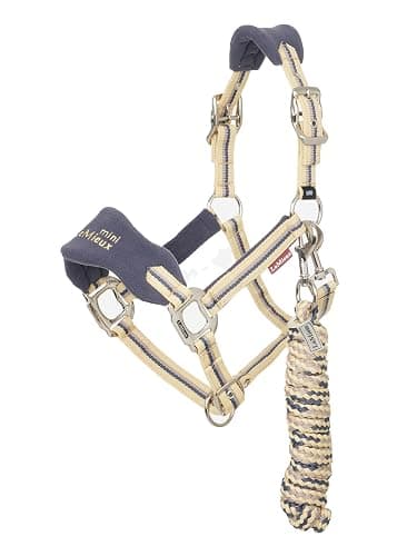 LeMieux Mini Vogue Halter & Leadrope - Dusk Blue - Super Mini - Image 1