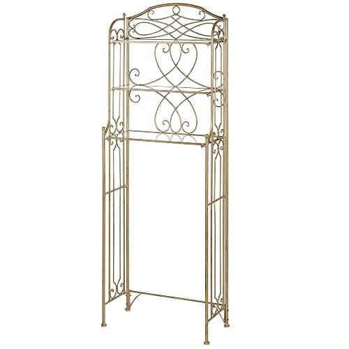 Touch of Class Abbianna Bathroom Space Saver Antique Gold - Image 1